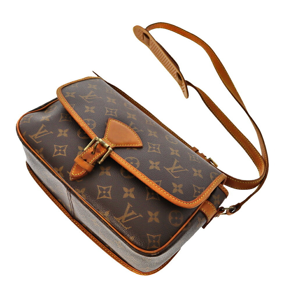 LOUIS VUITTON Sologne Monogram Canvas Brown Shoulder Bag Crossbody Handbag
